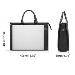 15.6 Inch Laptop Bag Business Briefcase Men Women Travel Notebook Case
