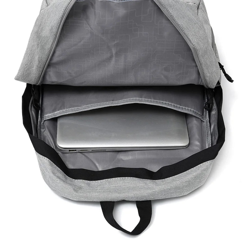 15 Inch Laptop Backpack USB Charging Anti Theft Backpack Waterproof School Bag