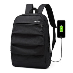 15 Inch Laptop Backpack USB Charging Anti Theft Backpack Waterproof School Bag