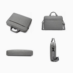 15'' Nylon Laptop Bag Business Men's Crossbody Handbag Multifunction