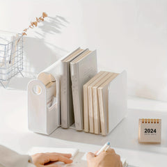 Desktop Storage Box Office Folder Sorting Box Student Dormitory Book Stand