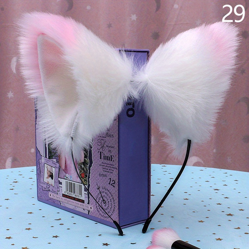 Fox Ears Headband for Cosplay Party