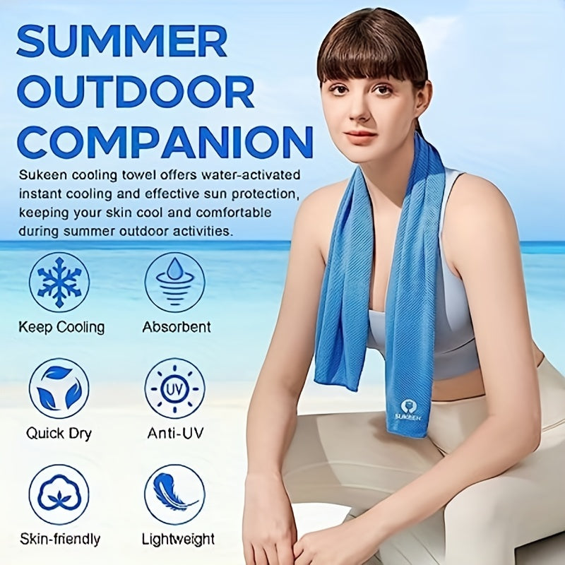 Cooling Sports Towel Soft Breathable Microfiber Towel for Yoga
