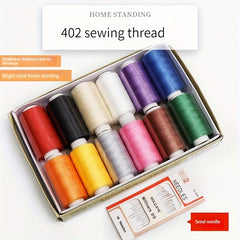 402 Small Roll Sewing Machine Thread Set 1 Box Needle Thread