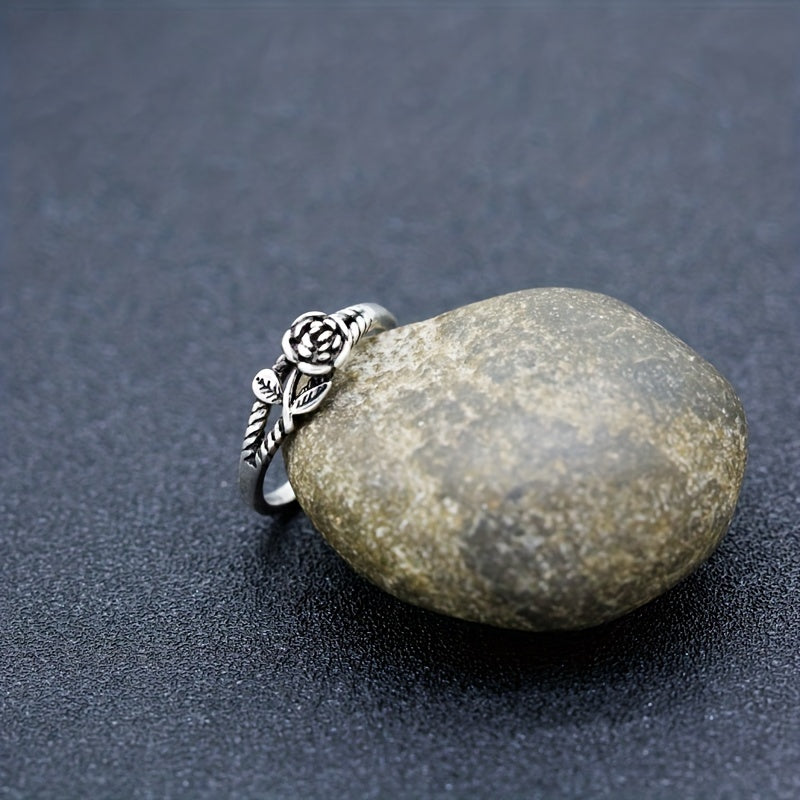 Eternal Tree Of Life Adjustable Ring Vintage Statement Jewelry