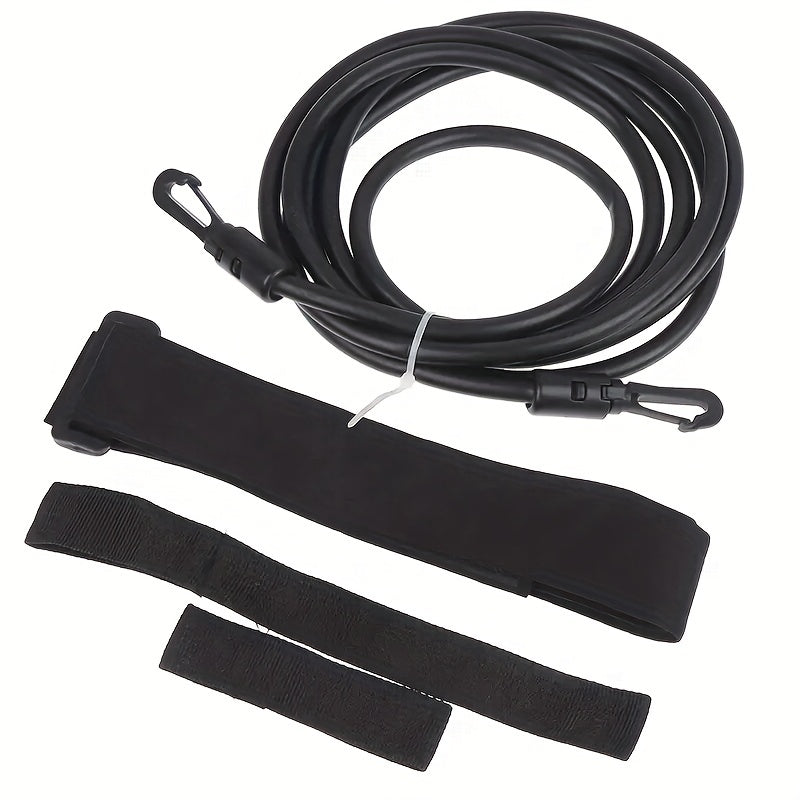 Adjustable Swim Training Resistance Belt Elastic Resistance Bands