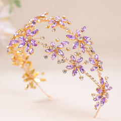 Rhinestone Bridal Headband Hair Accessory for Weddings