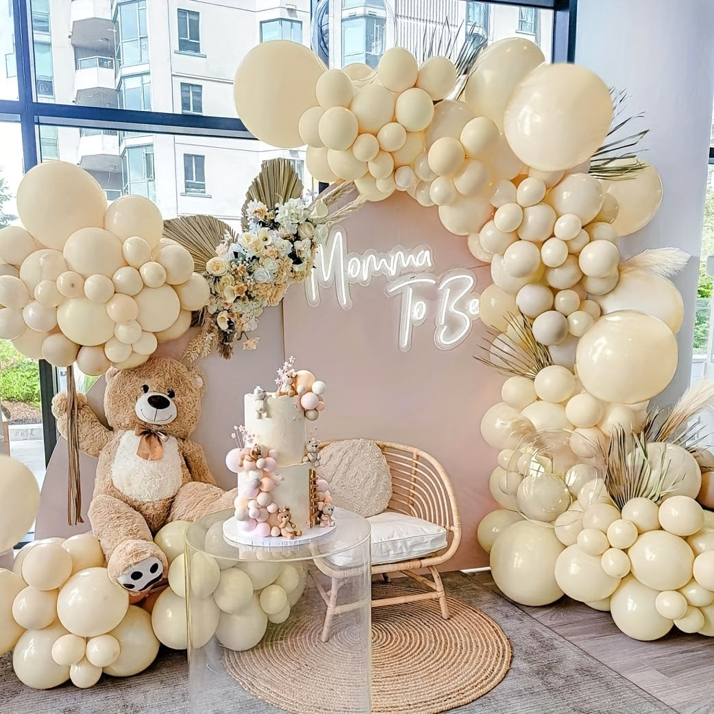 105pc Retro Balloon Garland Set in Pastel Colors - Balloon Arch Kit