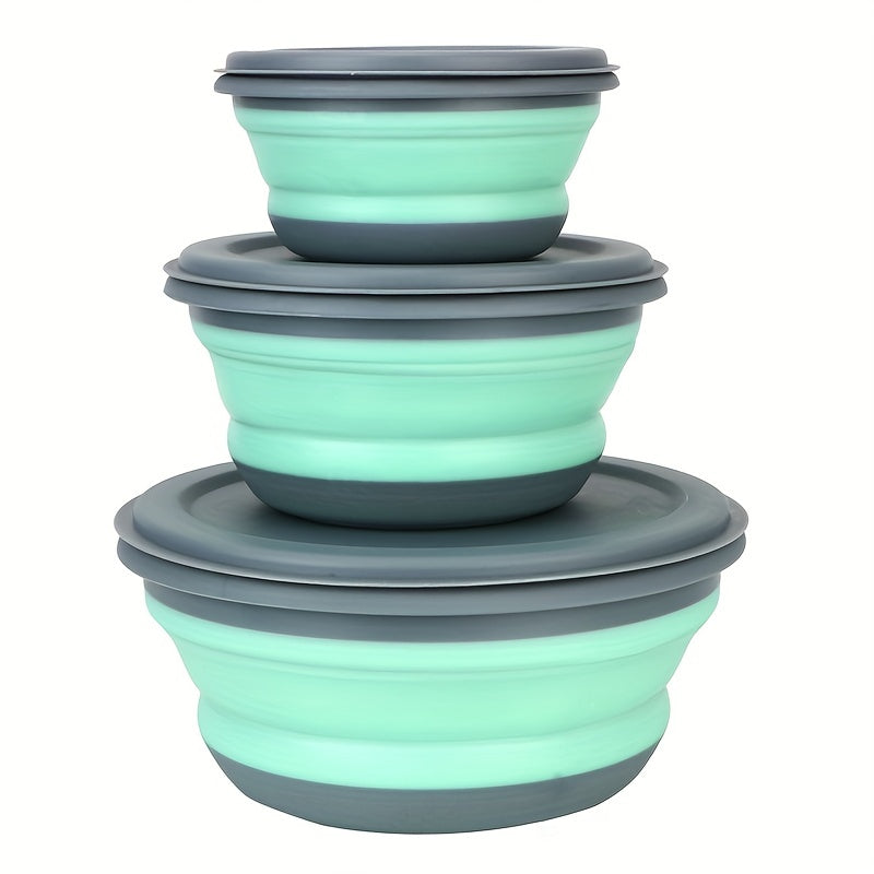 Foldable Silicone Collapsible Bowl for Camping BPA-Free