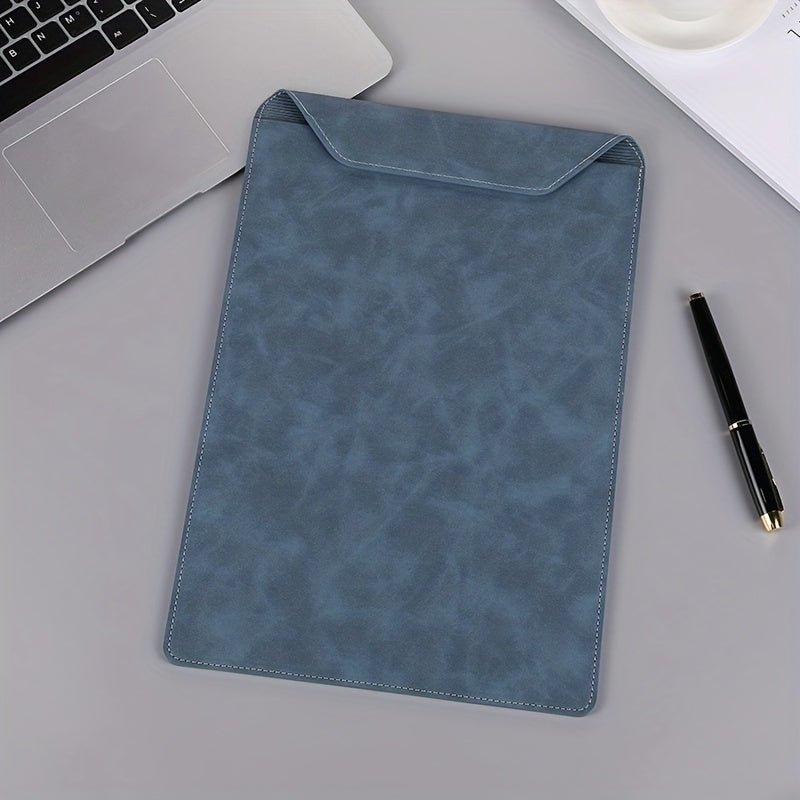 A4 Faux Leather Magnetic Board Clip