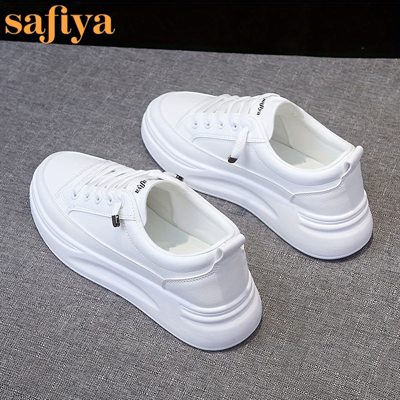 Women's Low Athletic Skate Shoes Lightweight Non-slip Sneakers
