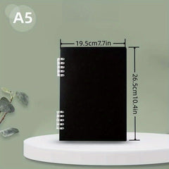 A5 Soft Loose leaf Book Easy To Divide Office Notepad