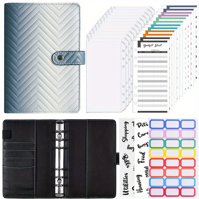 Gradient Loose leaf Book Set Notepad Business Office Supplies