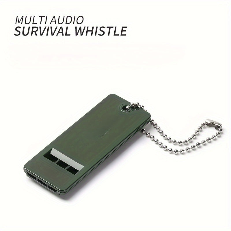 3-Freq Outdoor Survival Whistle - First Aid High Freq Whi