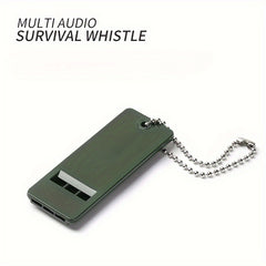 3-Freq Outdoor Survival Whistle - First Aid High Freq Whi