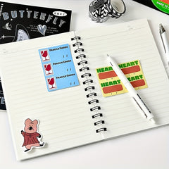 A5 Glass Texture Coil Notebook 50 Sheets