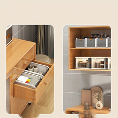 Foldable Storage Box Large Capacity Double Door Storage Bin