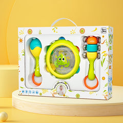 3pcs Baby Gift Set Drummer and Catcher Toys for Hearing Development