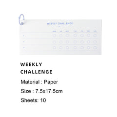 Daily Weekly Monthly To Do List Memo Pad 10 Sheets