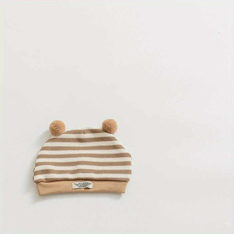 Striped Ball Baby Hat Head Cap Newborn Cap