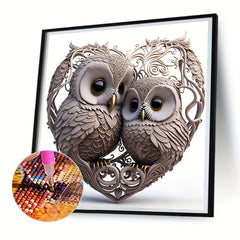 Love Owl 5D Diamond Painting Set DIY Home Decoration Gift