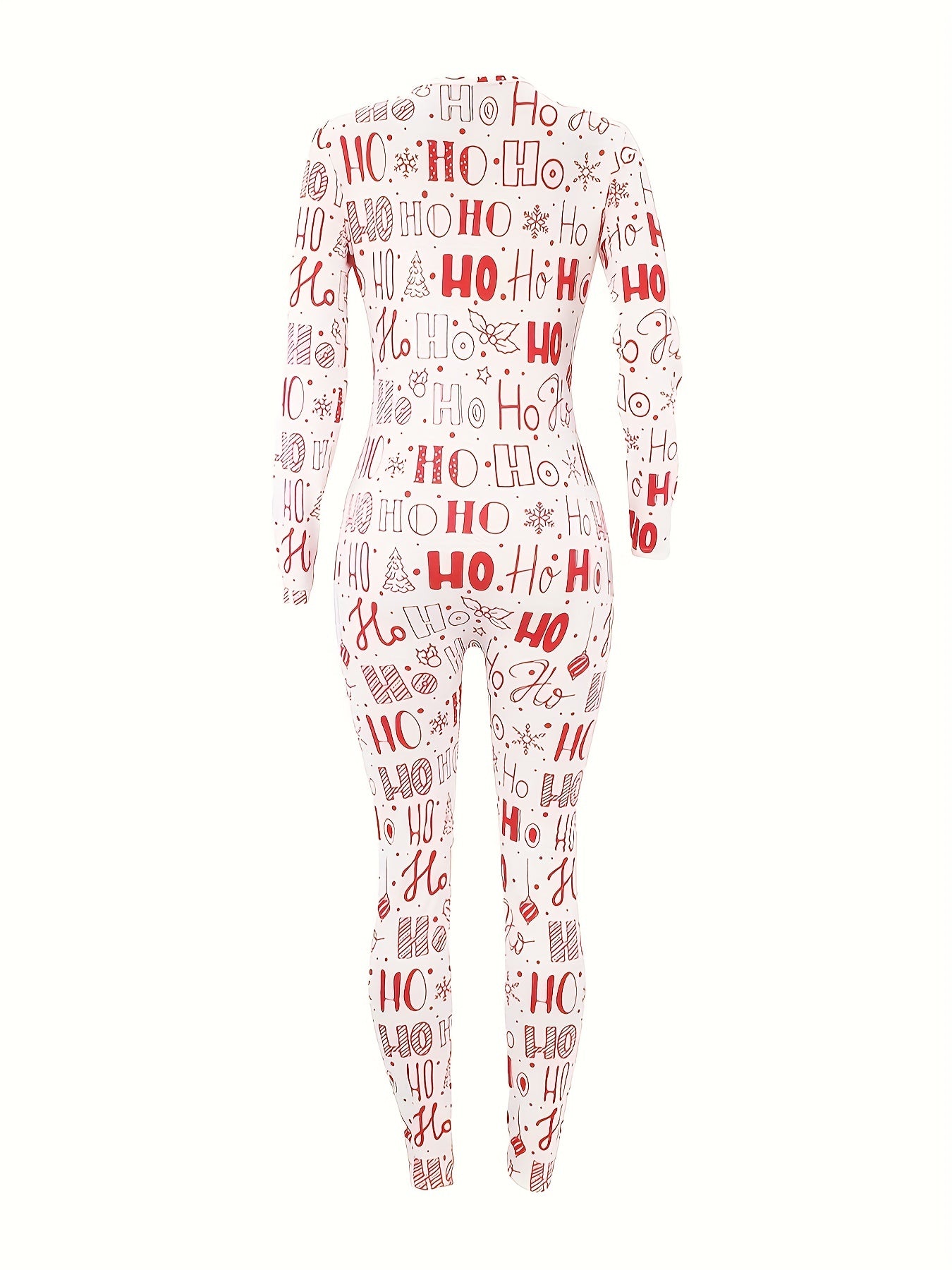 Christmas Long Sleeve Lounge Jumpsuit