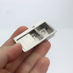 Double Slot Veggie Washing Basin Dollhouse Kitchen Sink