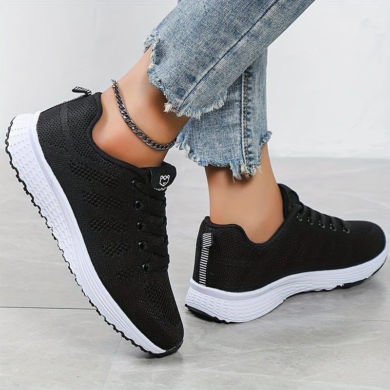 Women's Lightweight Lace Up Casual Sneakers