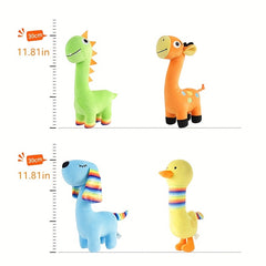 HUGKIS Baby Plush Dolls Handbell Training Toy