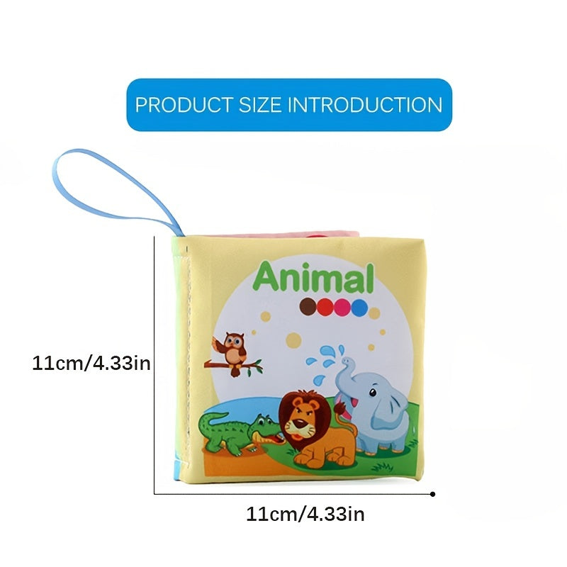 Educational Baby Cloth Books English Animal Fruit Cognitive