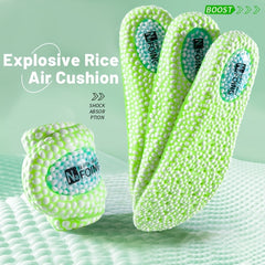 Popcorn Sport Shoes Insole Shock Absorption Plantar Fasciitis Insoles