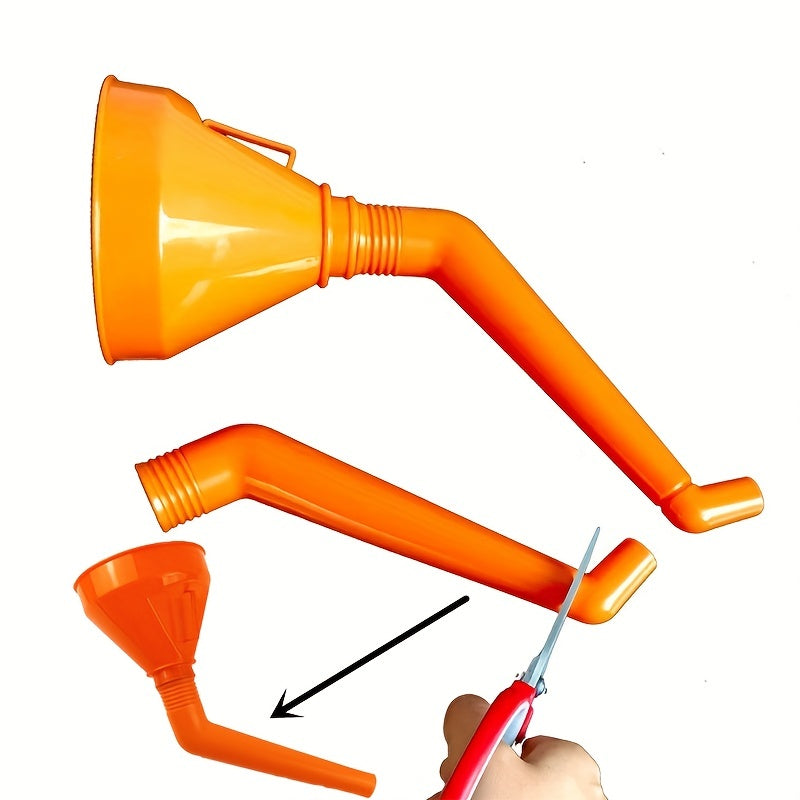 3PCS 130mm Refueling Funnel With Filter Motorcycle Refuel Gasoline Engine Funnel