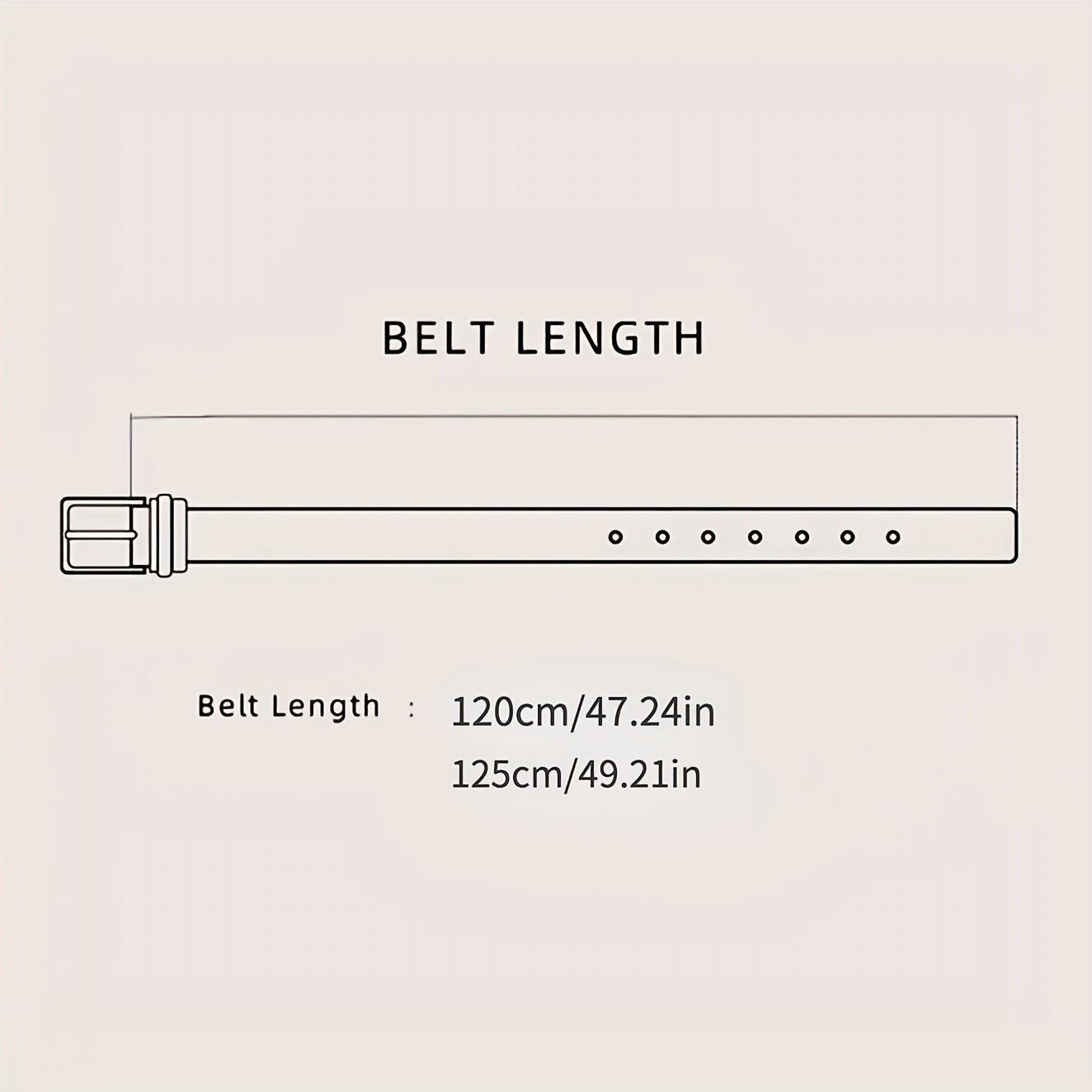 Men's Leather Belt Pin Buckle Casual Double-sided Black/Brown