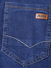 Men's Casual Street Style Mid Stretch Denim Pants