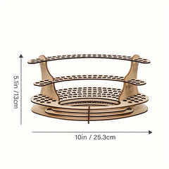 Wooden Pen Holder Display Rack Vertical Slot Pen Holder Home Office Storage Box