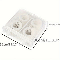 Zippered Shoe Washing Bag Portable Anti-deformation Bag