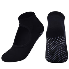 Pilates Compression Socks Anti Slip Breathable Backless Yoga Socks