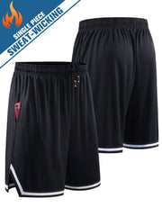 Men's Quick Dry Sports Shorts Elastic Waistband Stretchy Fabric
