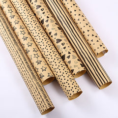 6pcs Christmas Wrapping Paper Gift Wrap Arts Crafts Decorations
