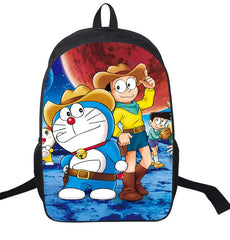 16-Inch Doraemon Backpack for Kids School Bag