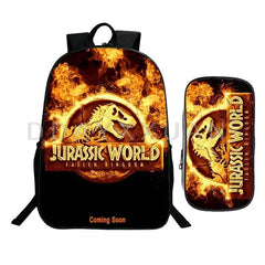 16 Inch Dinosaur Children School Bags Orthopedic Backpack Kids