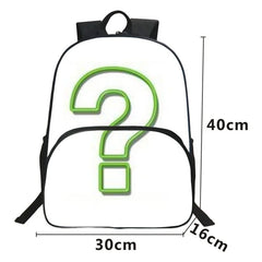 16 Inch School Backpack Wolf 3D Printed Bagpack Bolsas Escolares