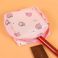 Cartoon Pattern Storage Pouch Zipper Sanitary Napkin Bag
