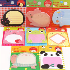 Forest Animals Family Memo Pad Sticky Notes