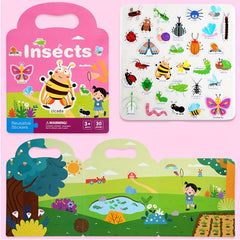 Kids Tearable Sticker Book for Early Learning