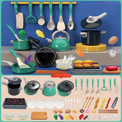 Kids' Play Kitchen Toy Set Interactive Educational Toys for Boys And Girls