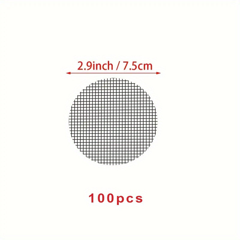 100pcs 2 9 Bonsai Pots Bottom Grid Mat Mesh Garden Drainage Mesh