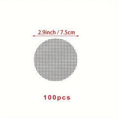 100pcs 2 9 Bonsai Pots Bottom Grid Mat Mesh Garden Drainage Mesh
