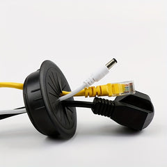 Circular Wire Box Furniture Cabinet Wiring Box Computer Desk Wiring Box