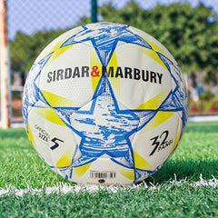 Star Pattern Soccer Ball for Training and Competition